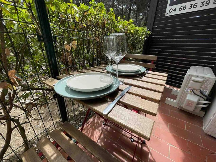 Charmant Studio Climatise A 50 M De La Plage Apartment Argeles-sur-Mer Luaran gambar